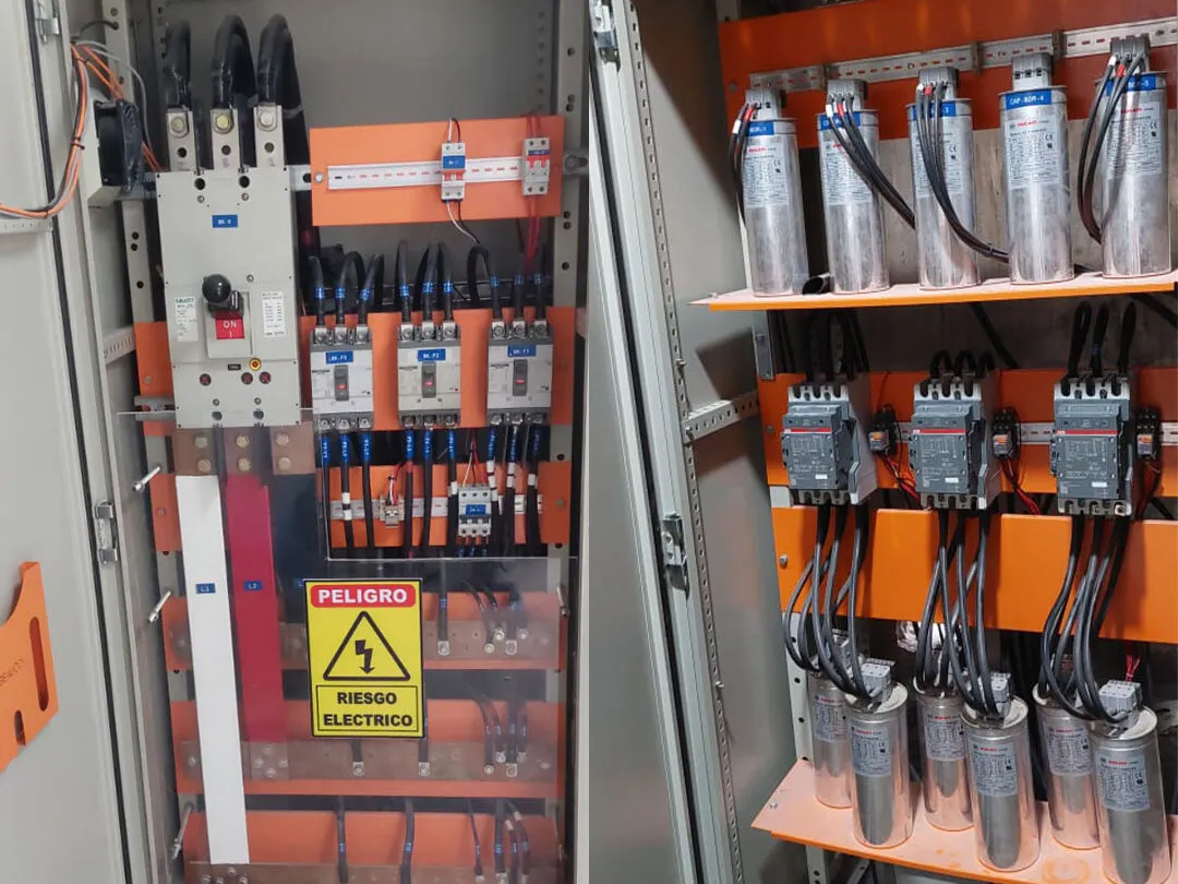 Energía eléctrica industrial — Máquinas J&R
